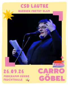 Poetry Slam Carro Göbel
