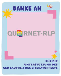 Queernet RLP unterstützt den CSD Lautre 2026