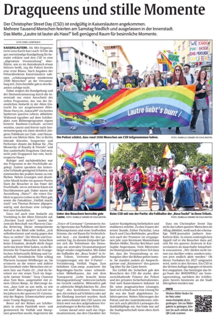 Nachbericht-Dirk-Leibfried-Rheinpfalz 28.09.2026